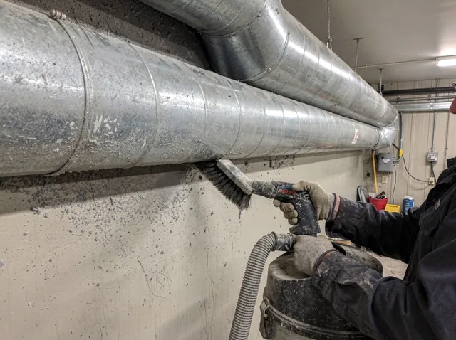 Industrial Dryer Vent Cleaning in Wilton
