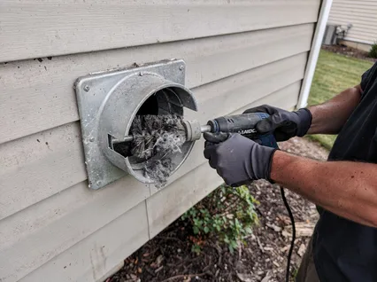 Residential Dryer Vent Cleaning in Wilton