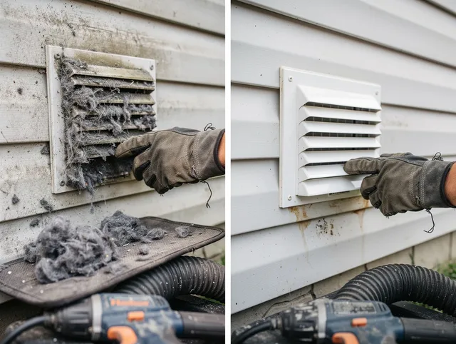 Residential dryer vent cleaning by Wilton Dryer Vent Cleaning in Wilton